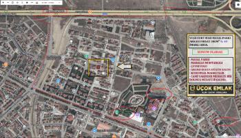 AFYON ÜÇOK EMLAKTAN UYDUKENT YEŞİLYURT MAH SATILIK 300M² İMARLI ARSA