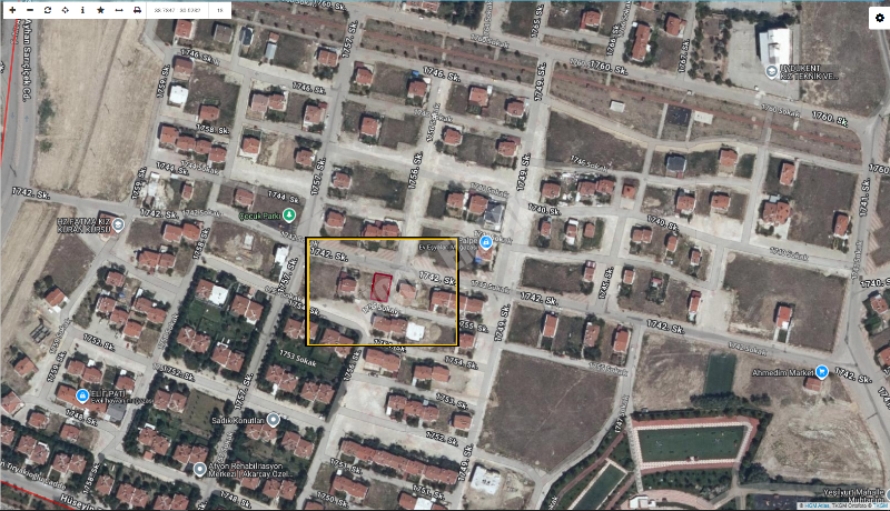 AFYON ÜÇOK EMLAKTAN UYDUKENT YEŞİLYURT MAH SATILIK 300M² İMARLI ARSA