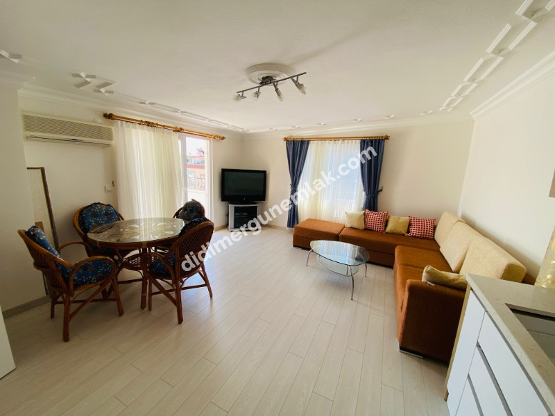 DİDİM ÇAMLIK MAHALLESİNDE EŞYALI DENİZE YÜRÜME MESAFESİNDE  3+1 SATILIK DUBLEKS DAİRE