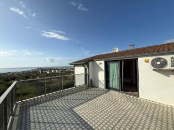 Didim Akbükde Deniz Manzaralı 4+1 Eşyalı Villa