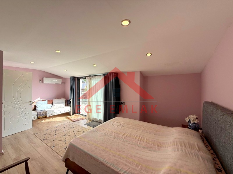 Didim Akbükde Deniz Manzaralı 4+1 Eşyalı Villa