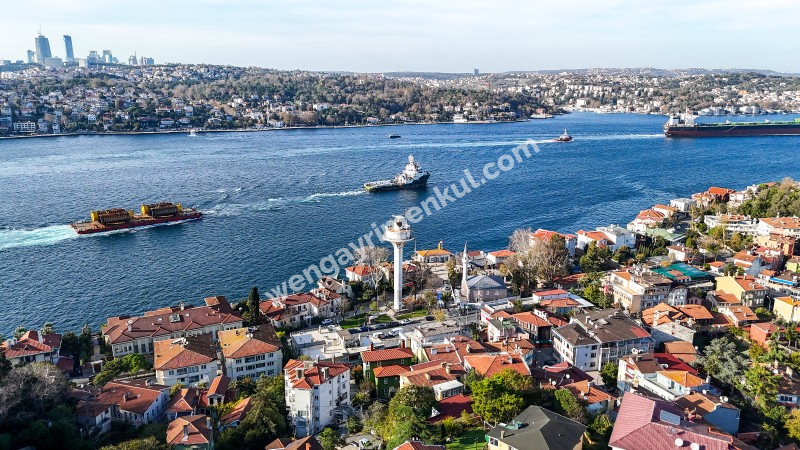 Kanlıca İskelesine 150 Metre Satılık Masalsı Tarihi Köşk & Konak
