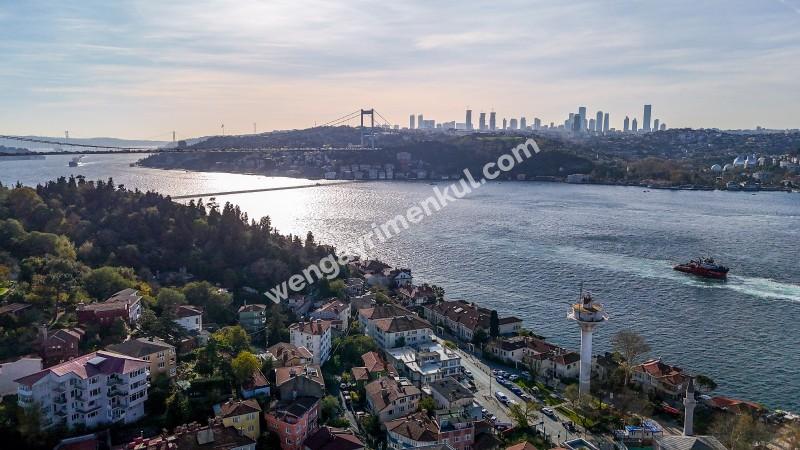 Kanlıca İskelesine 150 Metre Satılık Masalsı Tarihi Köşk & Konak