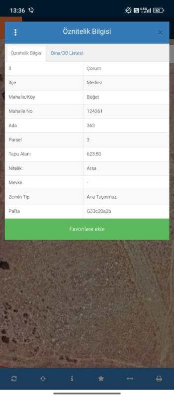 Güvenay - Çorum Buharaevler Slimkent  Satılık Villa Arsası