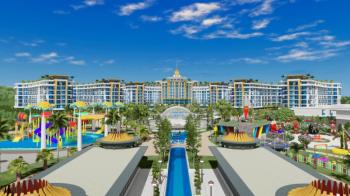 3+1  Alanya  Bölgesinin  En  Lüks sitesinde Satılık  Uygun  Fiyat  Daire 