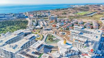 3+1  Alanya  Bölgesinin  En  Lüks sitesinde Satılık  Uygun  Fiyat  Daire 