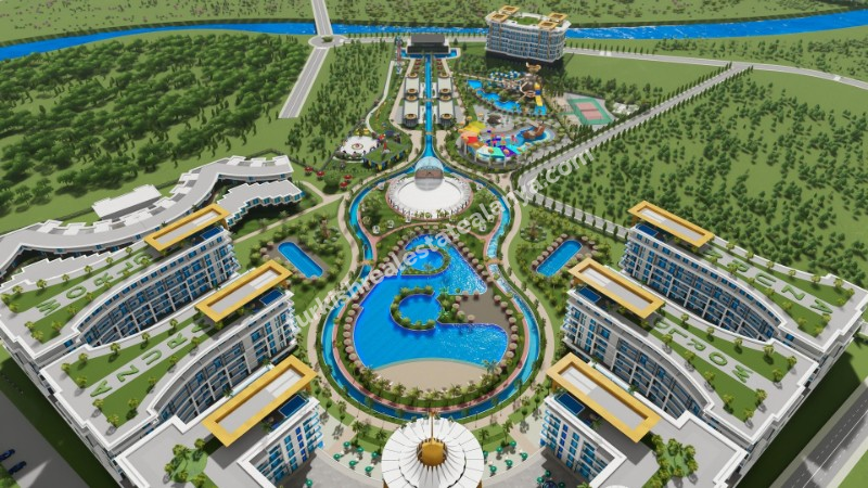 3+1  Alanya  Bölgesinin  En  Lüks sitesinde Satılık  Uygun  Fiyat  Daire 