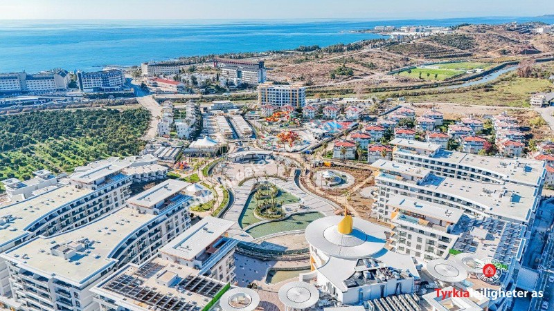 3+1  Alanya  Bölgesinin  En  Lüks sitesinde Satılık  Uygun  Fiyat  Daire 