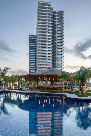 KKTC İskele'nin En İyi Projesi Grand Sapphire'de A Blokta Taşınmaya Hazır Satılık 1+1 Fırsat Daire