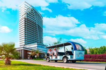 KKTC İskele'nin En İyi Projesi Grand Sapphire'de A Blokta Taşınmaya Hazır Satılık 1+1 Fırsat Daire