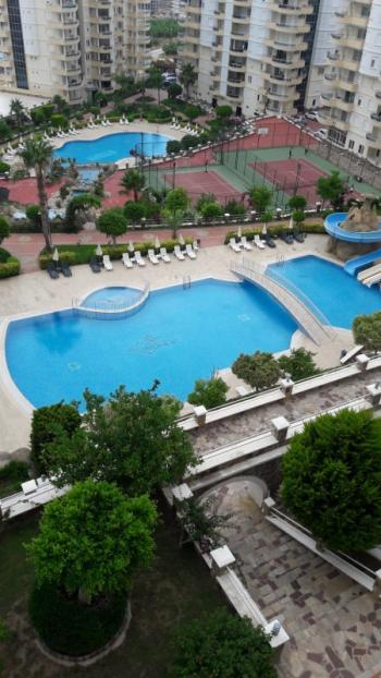 KİRALIK DAİRE ALANYA PARADİSE HİLL RESORT KİRALIK EŞYALI 2+1 DAİRE MAHMUTLAR ALANYA ANTALYA