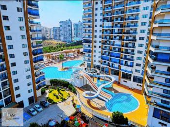 KİRALIK DAİRE  MAHMUTLAR ALANYA AZURA PARK RESİDENCE KİRALIK EŞYALI 2+1 DAİRE 