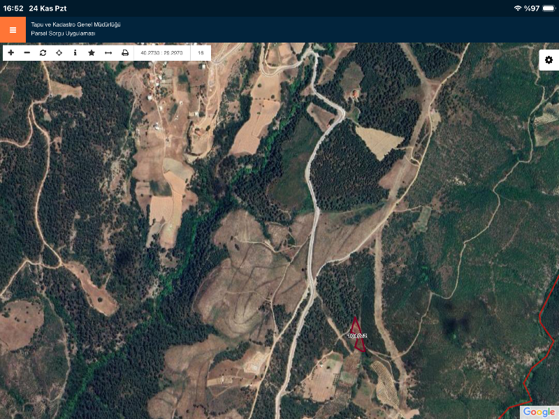 DijitalEmlak’tan Kestel Ağlaşan’da Satılık 2.374 m2 Ormana Cephe Kıymetli Tarla