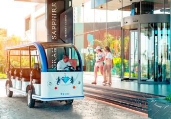 KKTC İskele'nin En İyi Projesi Grand Sapphire'de C Blokta Taşınmaya Hazır Deniz Manzaralı Satılık 1+0 Fırsat Daire