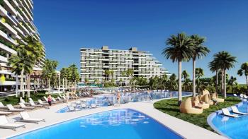 KKTC İskele'nin En İyi Projesi Grand Sapphire'de Haziran 2026 Teslim F Blokta Satılık 1+1 Fırsat Köşe Daire