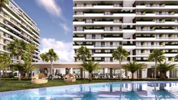 KKTC İskele'nin En İyi Projesi Grand Sapphire'de Haziran 2026 Teslim F Blokta Satılık 1+1 Fırsat Köşe Daire