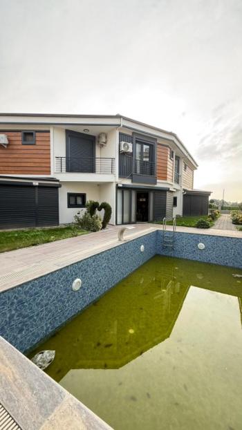  DİDİM HİSAR MAHALLESİNDE EŞYALI  HAVUZLU SİTE İÇİNDE  3+1  LÜKS  SATILIK VİLLA