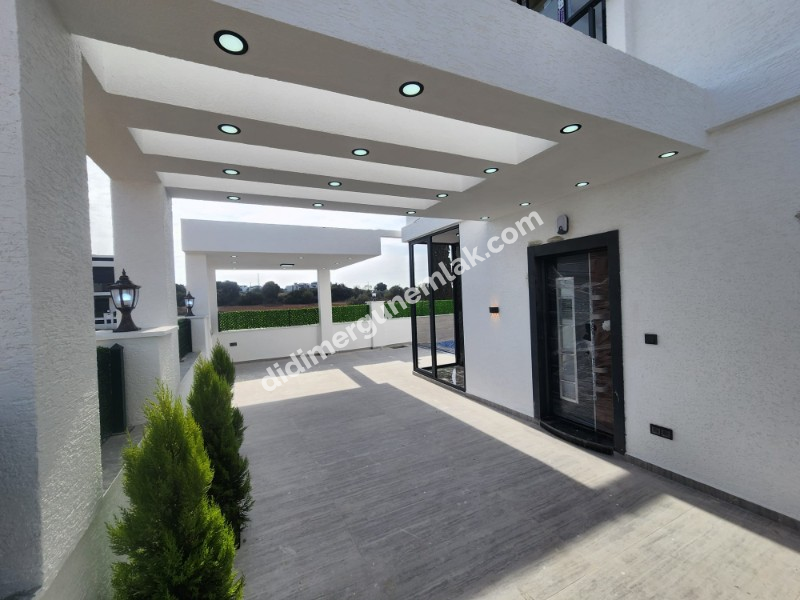  DİDİM HİSAR MAHALLESİNDE LÜKS 3+1 MÜSTAKİL HAVUZLU BAHÇELİ SATILIK VİLLA