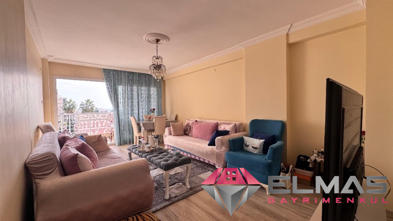 Elmas’tan Çankaya Mh.’de Deniz Manzaralı Full Yapılı 3+1