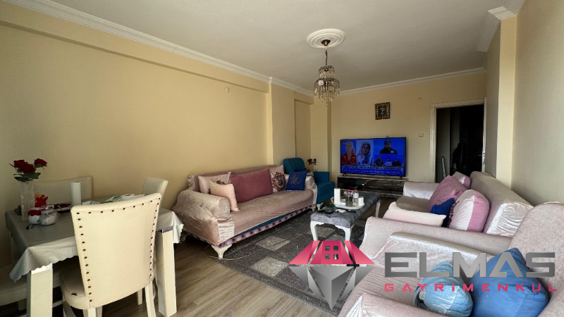 Elmas’tan Çankaya Mh.’de Deniz Manzaralı Full Yapılı 3+1