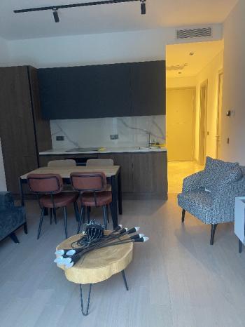 Wen Gayrimenkul den Naturalist Verde Kemerburgaz Projesinde Mobilyalı Kiralık 1+1 Bahçe Katı Daire