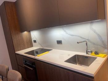 Wen Gayrimenkul den Naturalist Verde Kemerburgaz Projesinde Mobilyalı Kiralık 1+1 Bahçe Katı Daire