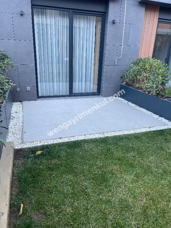 Wen Gayrimenkul den Naturalist Verde Kemerburgaz Projesinde Mobilyalı Kiralık 1+1 Bahçe Katı Daire