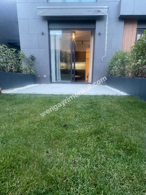 Wen Gayrimenkul den Naturalist Verde Kemerburgaz Projesinde Mobilyalı Kiralık 1+1 Bahçe Katı Daire