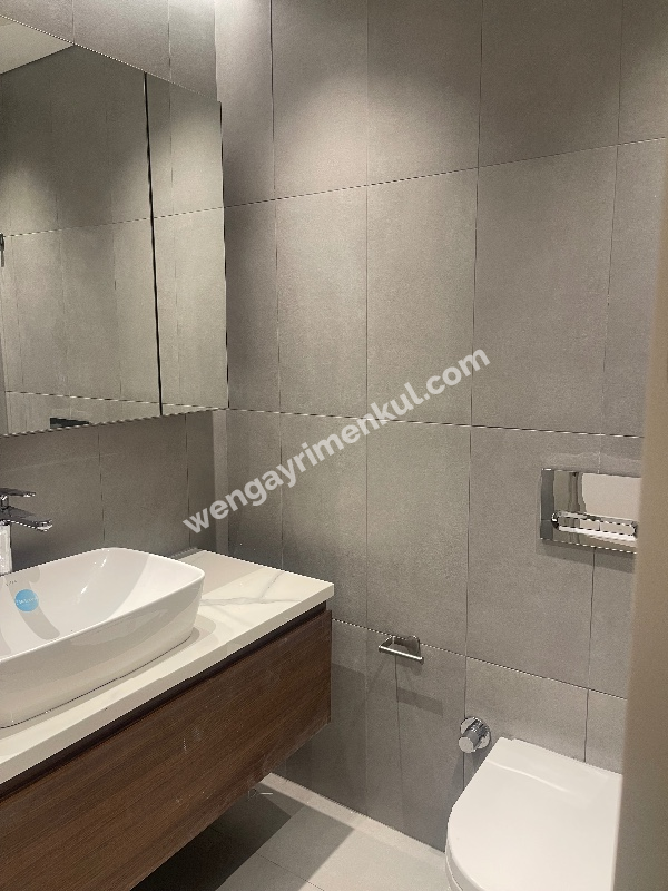 Wen Gayrimenkul den Naturalist Verde Kemerburgaz Projesinde Mobilyalı Kiralık 1+1 Bahçe Katı Daire