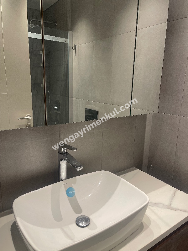 Wen Gayrimenkul den Naturalist Verde Kemerburgaz Projesinde Mobilyalı Kiralık 1+1 Bahçe Katı Daire