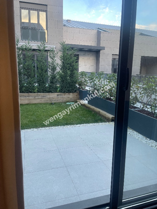 Wen Gayrimenkul den Naturalist Verde Kemerburgaz Projesinde Mobilyalı Kiralık 1+1 Bahçe Katı Daire