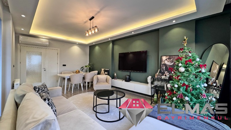 Elmas’tan 75.Yıl Mh’de Deniz Manzaralı Cepheleri Açık Ferah  3+1