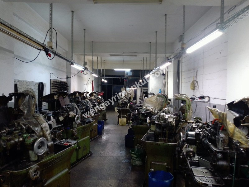 İŞKENT D Blok Sanayi Sitesinde Satılık İmalathane 