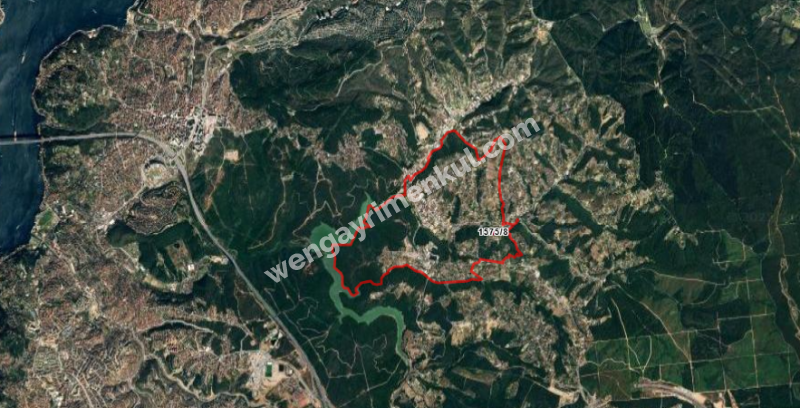 BEYKOZ ÇİFTLİK'TE VİLLA İMARLI SATILIK ARSA