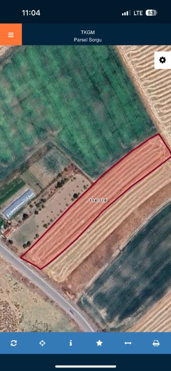 GÜVENAY - ÇORUM MERKEZ HAMAMLIÇAY KÖYÜ YOLU ÜZERİ SATILIK TARLA 