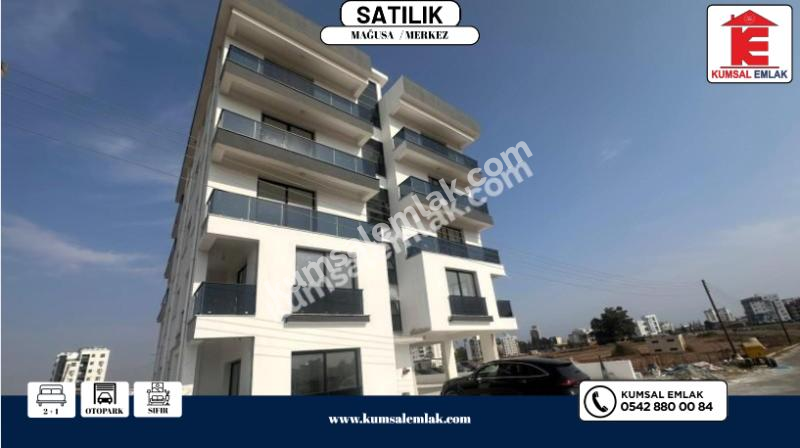 MAĞUSA MERKEZDE YENİ SIFIR SATILIK DAİRE