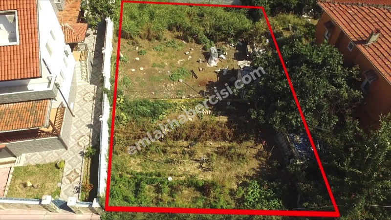 BURSA GEMLİK HİSAR TAPULU, PLAJA SADECE 80 METRE, AYRIK NİZAM TEK VİLLA YA DA İKİZ VİLLA YAPIMINA UYGUN İMARLI SATILIK 505 M2 İMARLI ARSA