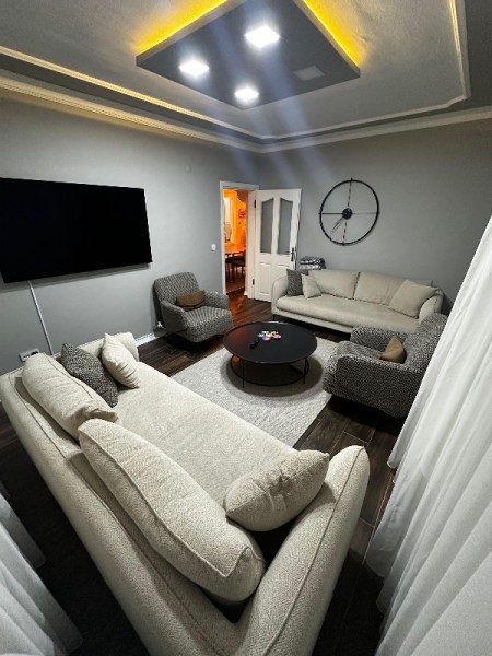 Alibey Hospital'e Yakın 3+1 İçi Sıfır Yeni Bahçe Katı Satılık Daire