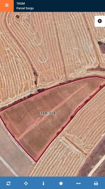 GÜVENAY - ÇORUM BÜĞET KÖYÜ YATIRIMLIK 11,085 M2 SATILIK TARLA