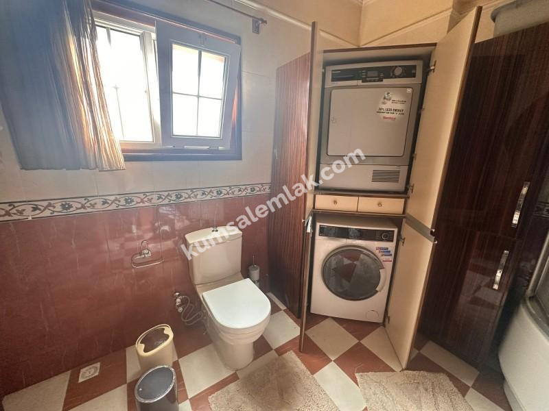 LEFKOŞA DUMLUPINAR'DA  SATILIK FUL EŞYALI TÜRK MALI DAİRE