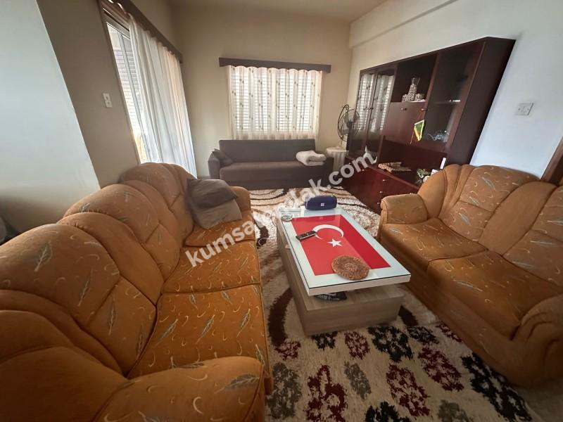 LEFKOŞA MARMARA'DA FUL EŞYALI SATILIK DAİRE