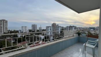 Elmas’tan Eğriçam’da Cepheleri Açık Deniz Manzaralı Ferah 3+1