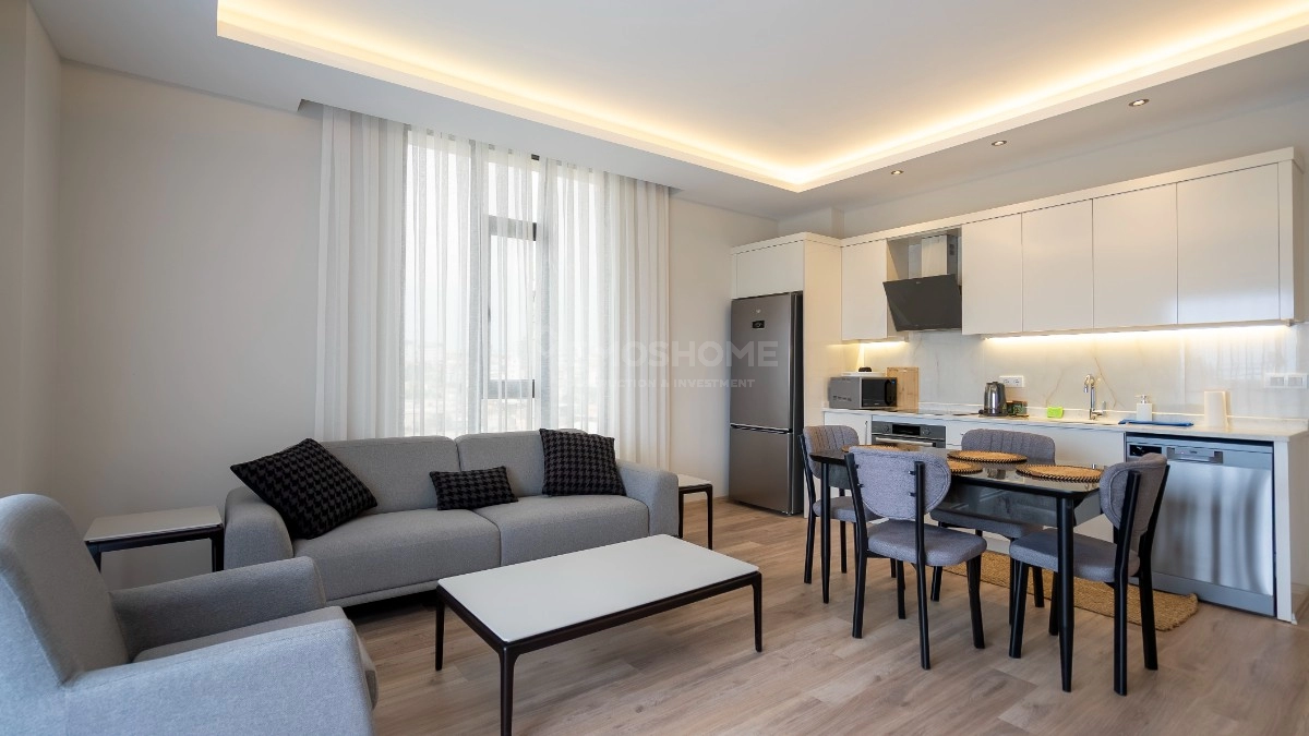 Koselig møblert 2+1 til leie i Payallar