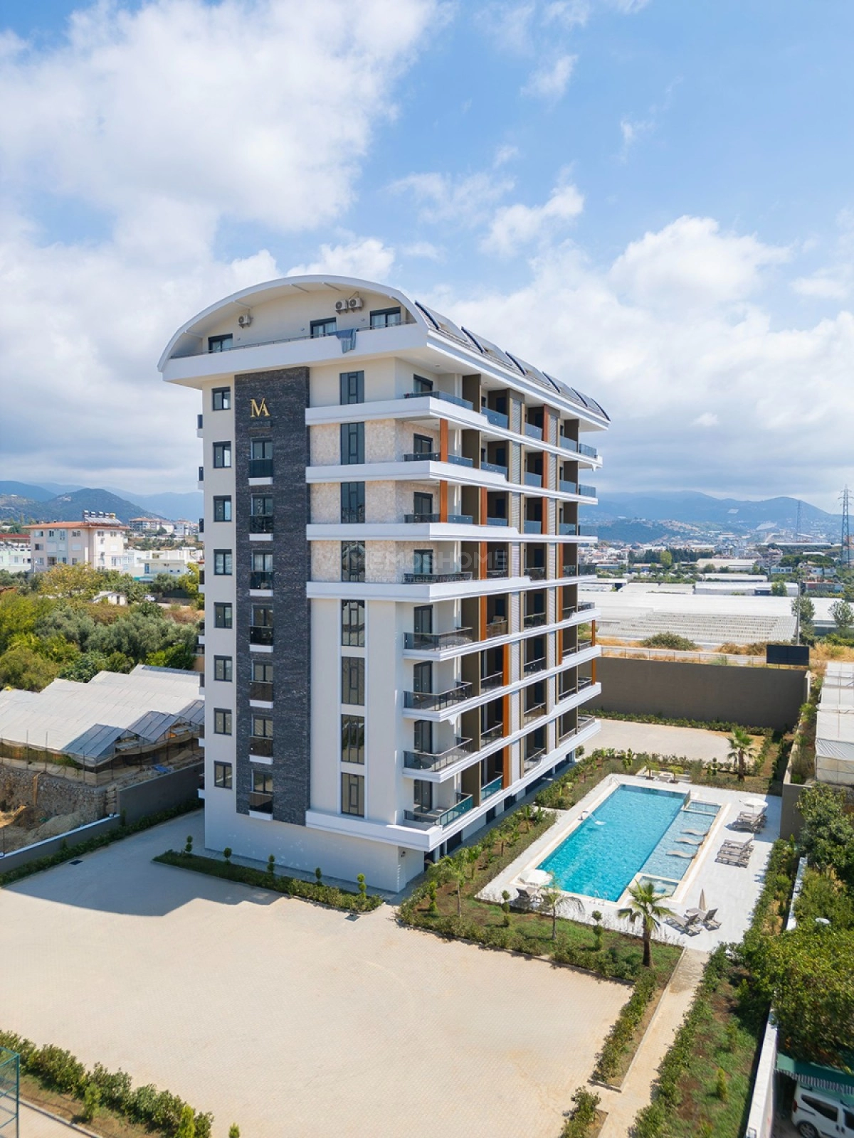 Koselig møblert 2+1 til leie i Payallar