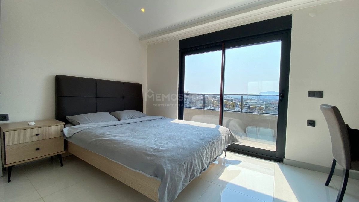 Möbliertes 2+1 Penthouse in Oba