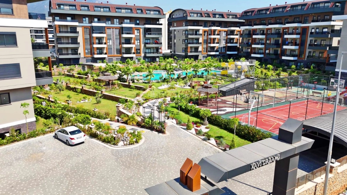 Möbliertes 2+1 Penthouse in Oba