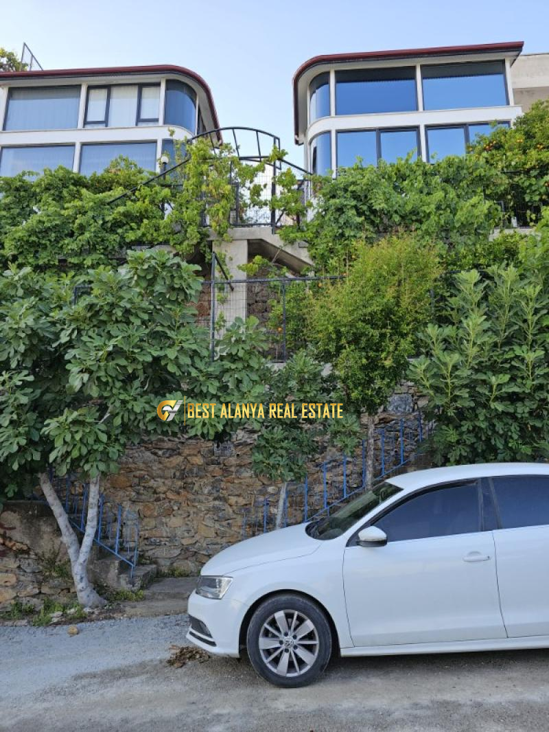 DEMİRTAŞ KİRALIK VİLLA 3+1 EŞYALI DENİZ MANZARALI FULL EŞYALI DEMİRTAŞ ALANYA ANTALYA