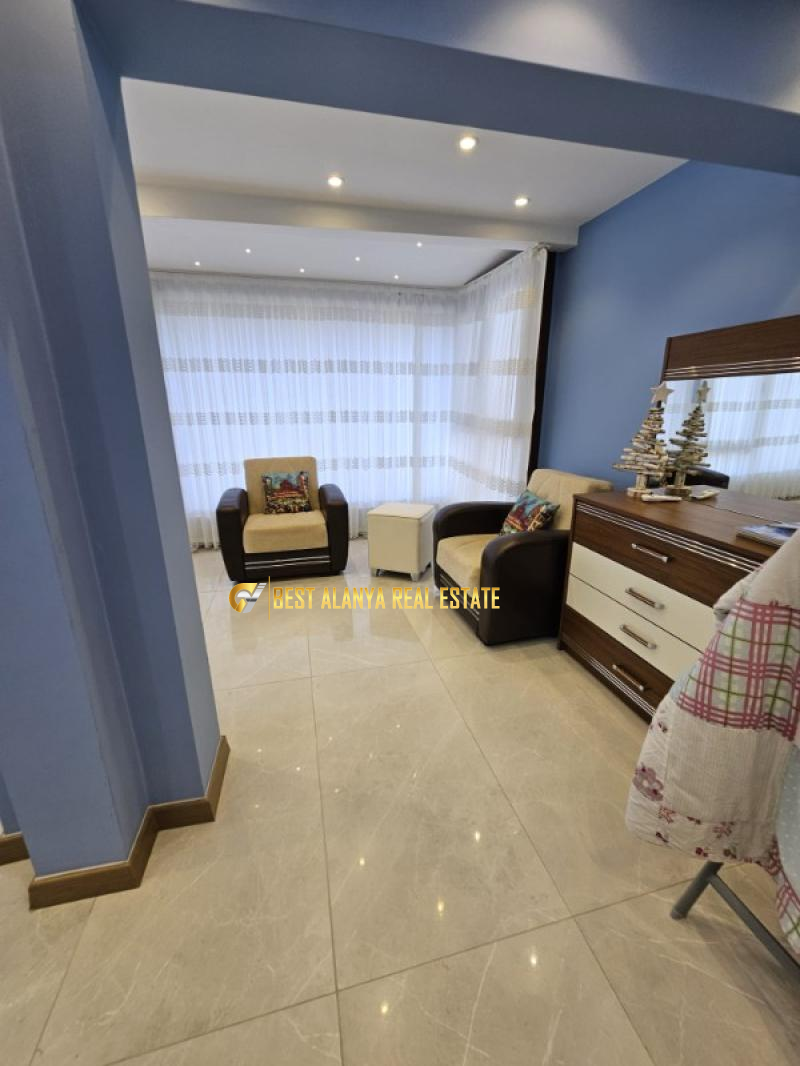 DEMİRTAŞ KİRALIK VİLLA 3+1 EŞYALI DENİZ MANZARALI FULL EŞYALI DEMİRTAŞ ALANYA ANTALYA