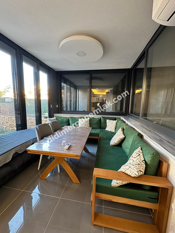 DİDİM HİSAR MAHALLESİNDE EŞYALI,AYRI MUTFAKLI, HAVUZLU KAPALI GARAJLI LÜKS 3+1 FIRSAT SATILIK MÜSTAKİL VİLLA