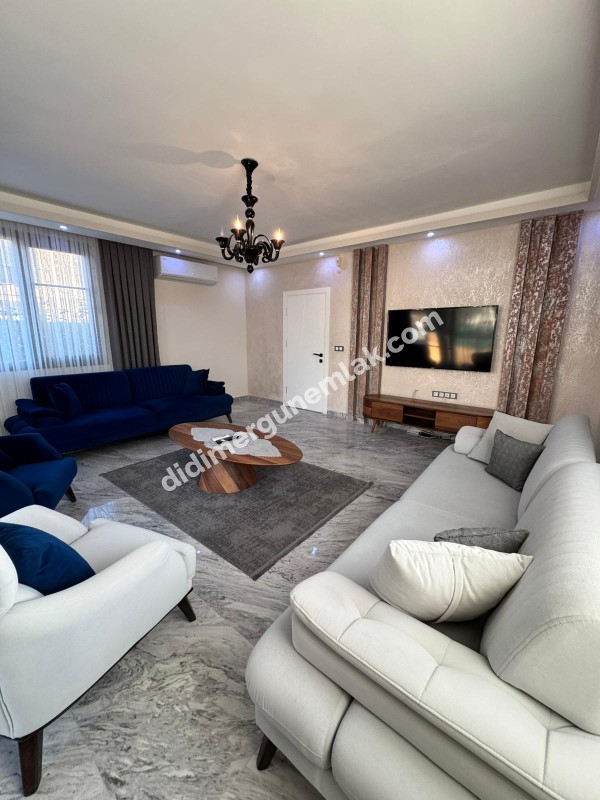 DİDİM HİSAR MAHALLESİNDE EŞYALI,AYRI MUTFAKLI, HAVUZLU KAPALI GARAJLI LÜKS 3+1 FIRSAT SATILIK MÜSTAKİL VİLLA